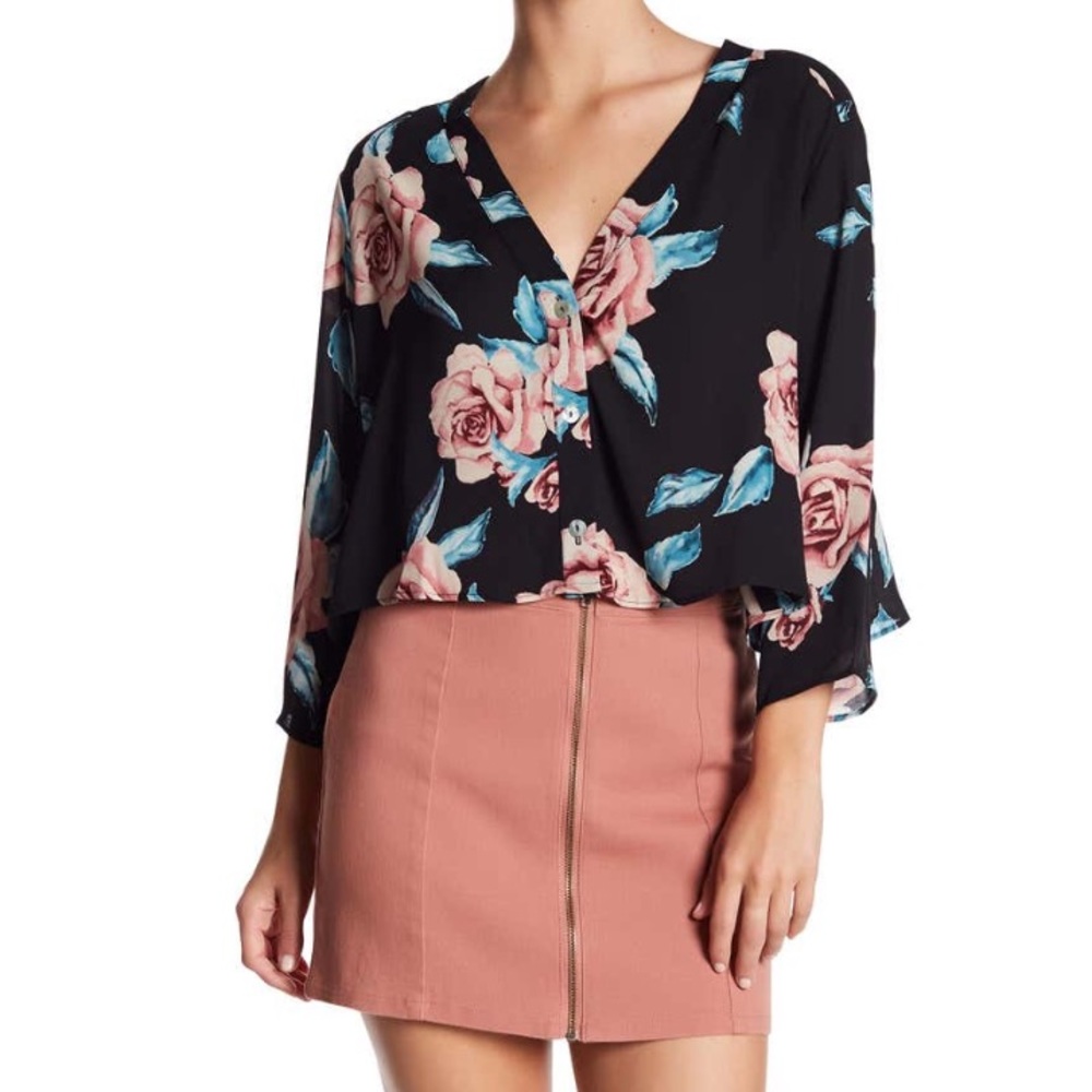 NWT • Show Me Your Mumu • Uptown Button Front Blouse - Picture 1 of 5
